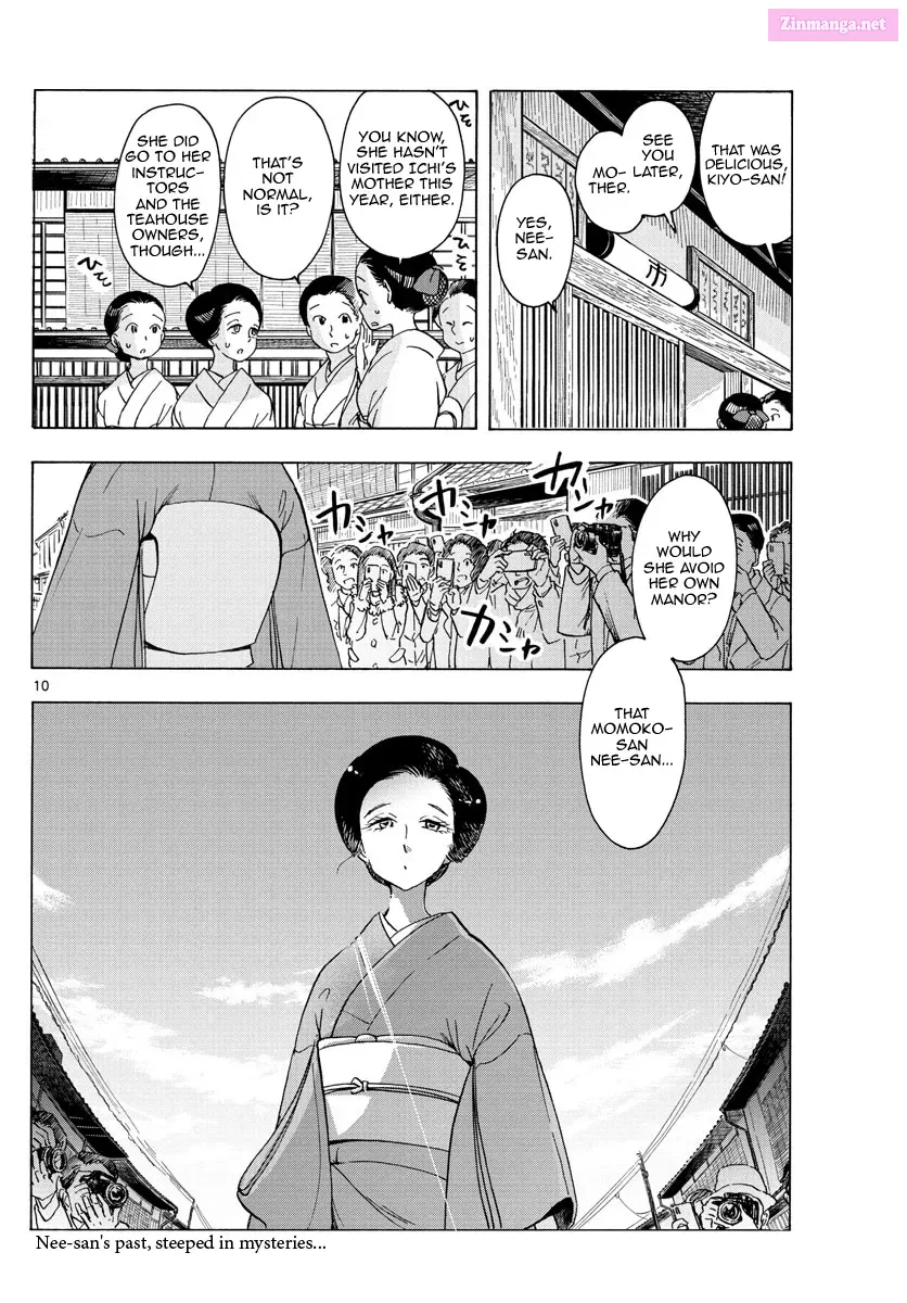 Kiyo in Kyoto: From the Maiko House Zinmanga X Chapter 239 Page 10