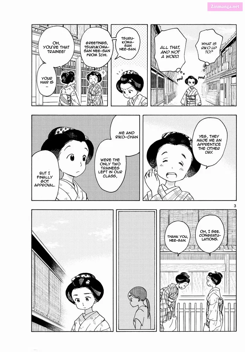 Kiyo in Kyoto: From the Maiko House Zinmanga X Chapter 208 Page 3