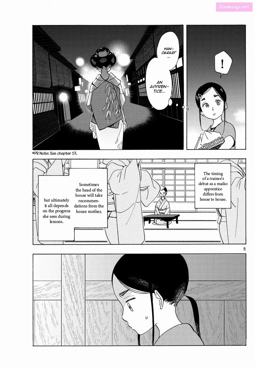 Kiyo in Kyoto: From the Maiko House Zinmanga X Chapter 208 Page 5