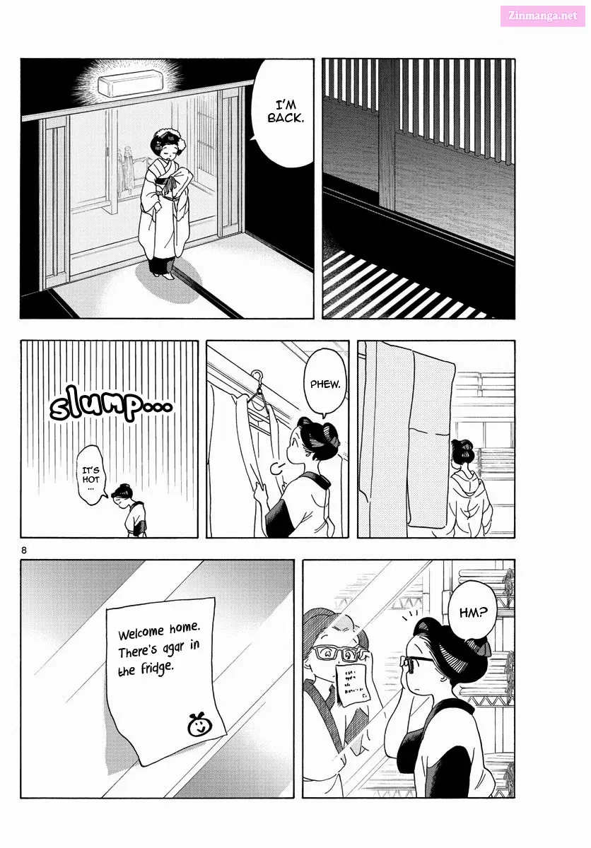 Kiyo in Kyoto: From the Maiko House Zinmanga X Chapter 207 Page 8