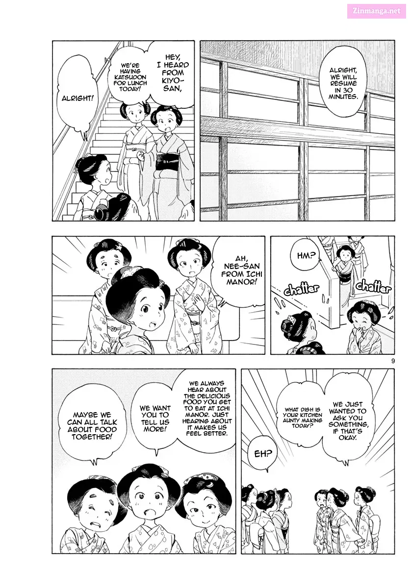 Kiyo in Kyoto: From the Maiko House Zinmanga X Chapter 192 Page 9