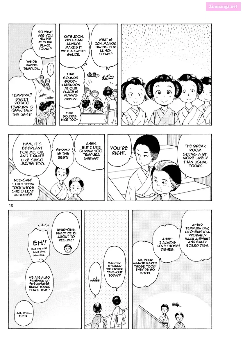 Kiyo in Kyoto: From the Maiko House Zinmanga X Chapter 192 Page 10