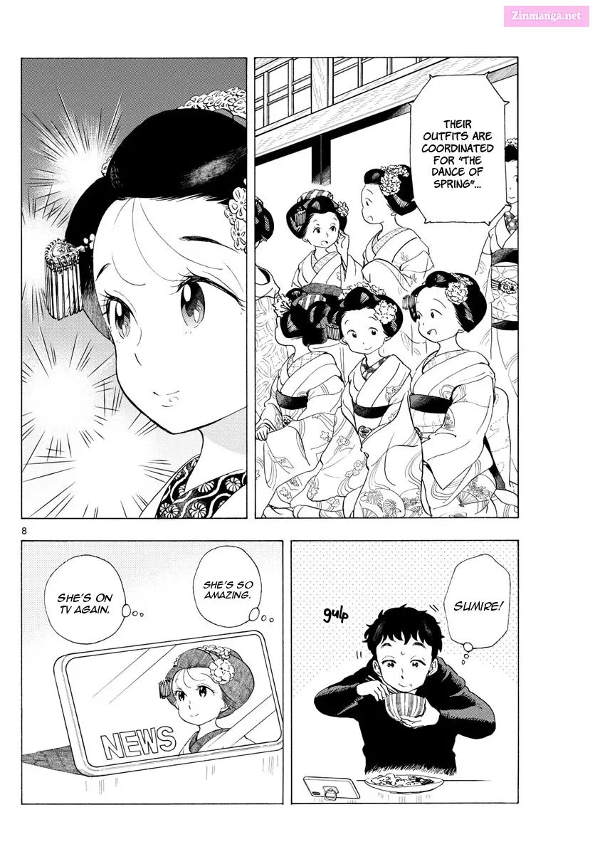 Kiyo in Kyoto: From the Maiko House Zinmanga X Chapter 190 Page 8
