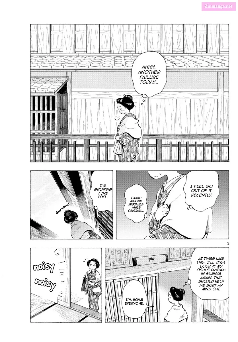 Kiyo in Kyoto: From the Maiko House Zinmanga X Chapter 187 Page 3