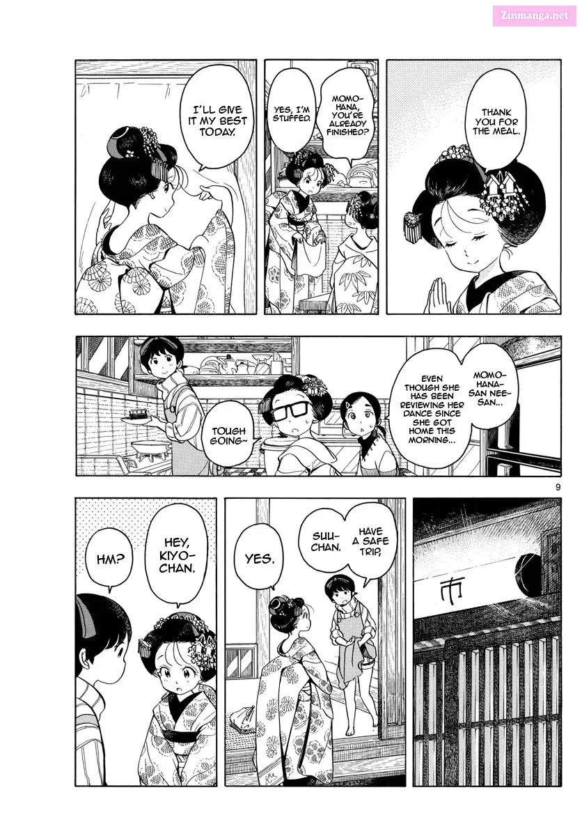 Kiyo in Kyoto: From the Maiko House Zinmanga X Chapter 161 Page 9