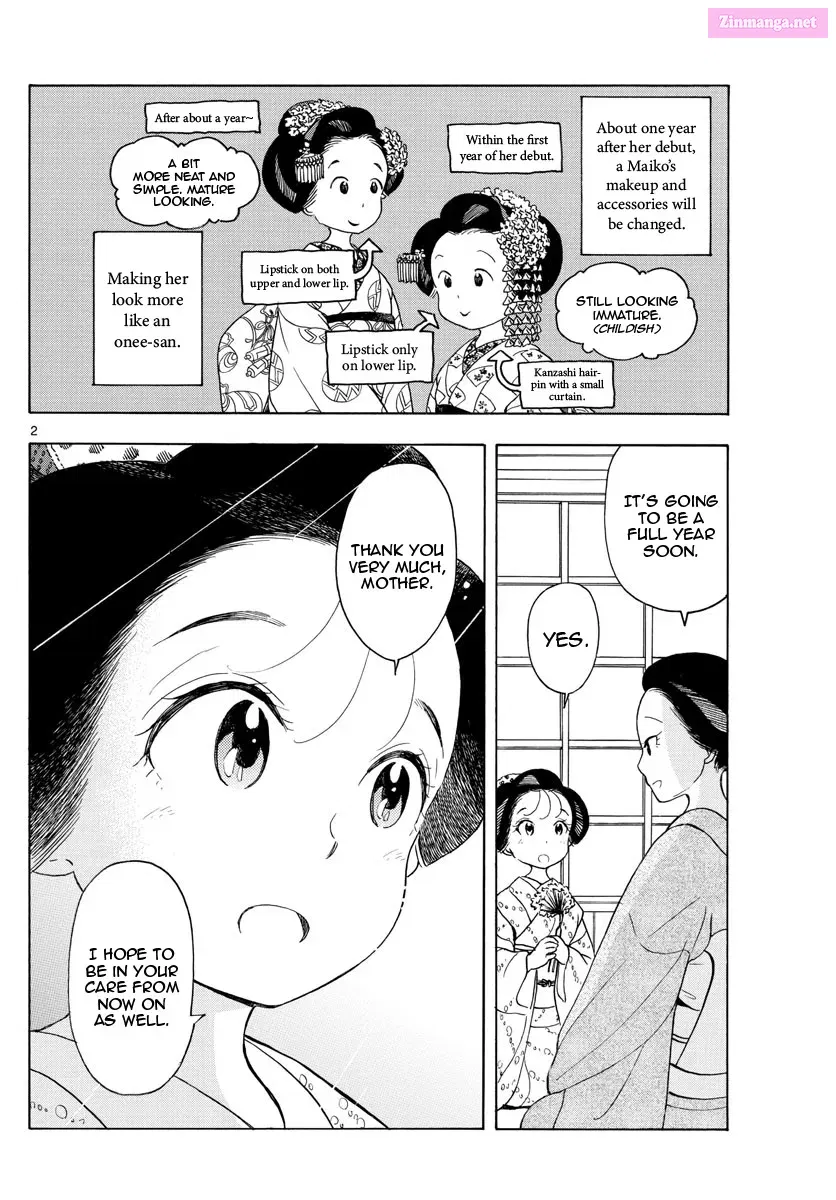 Kiyo in Kyoto: From the Maiko House Zinmanga X Chapter 154 Page 2