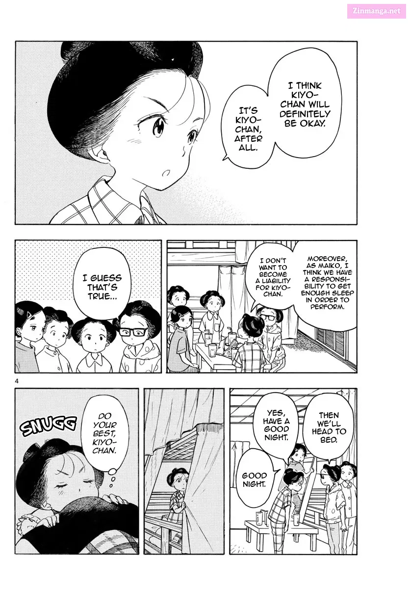 Kiyo in Kyoto: From the Maiko House Zinmanga X Chapter 140 Page 4