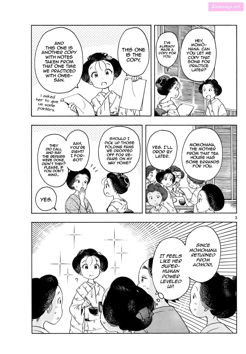 Kiyo in Kyoto: From the Maiko House Zinmanga X Chapter 138 Page 3