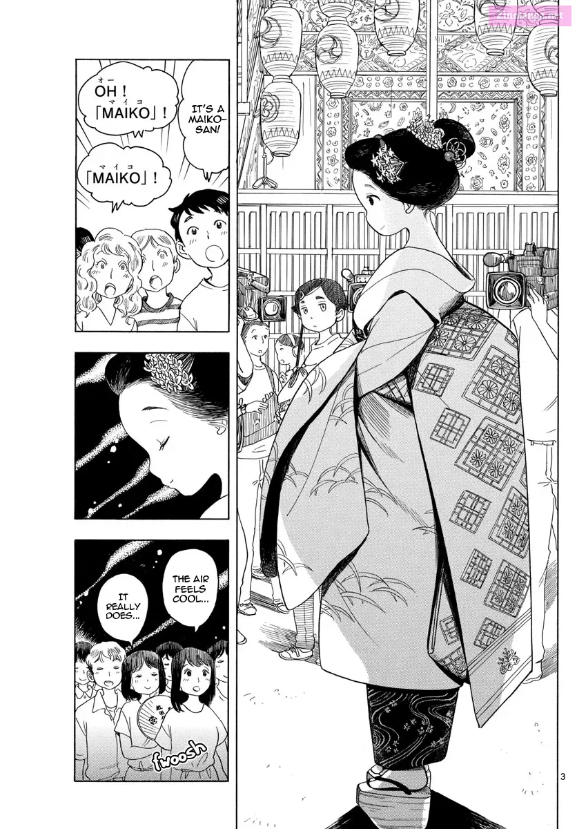 Kiyo in Kyoto: From the Maiko House Zinmanga X Chapter 123 Page 3