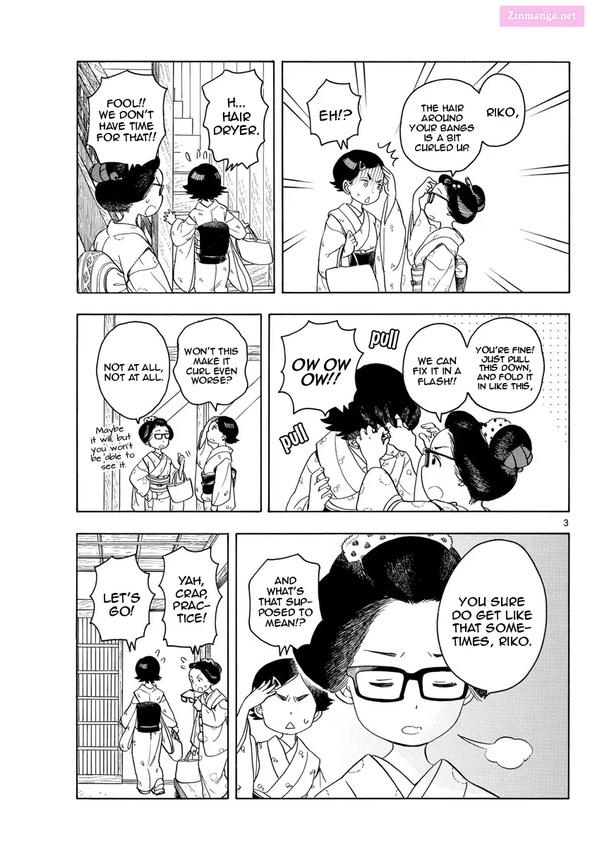 Kiyo in Kyoto: From the Maiko House Zinmanga X Chapter 121 Page 3