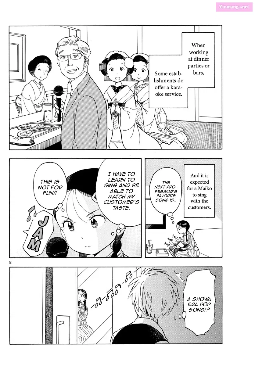 Kiyo in Kyoto: From the Maiko House Zinmanga X Chapter 118 Page 8
