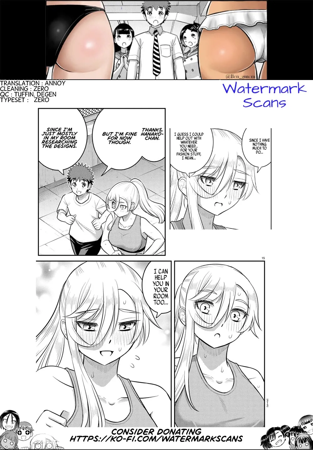 Yankee Jk Kuzuhana-Chan Zinmanga X Chapter 226.1 Page 21