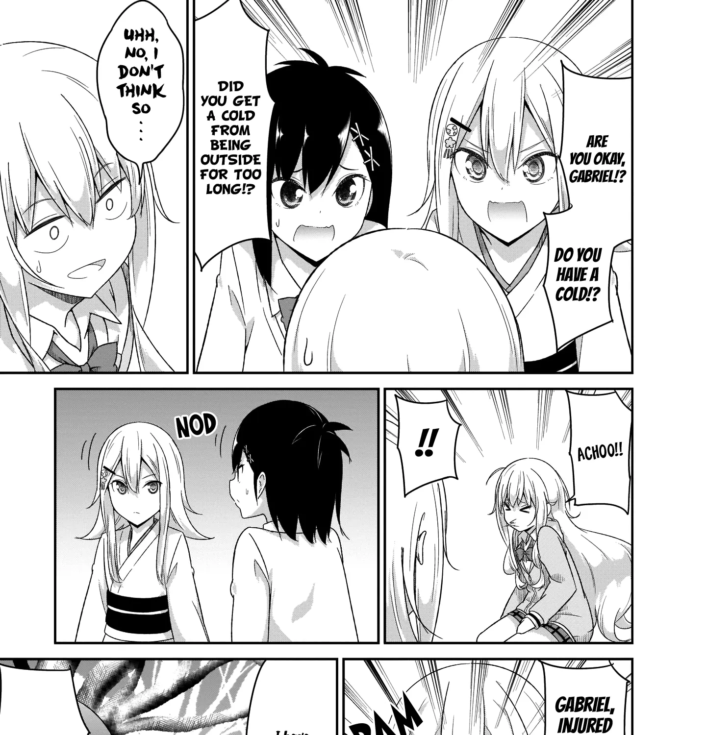 Gabriel Dropout Zinmanga X Chapter 92 Page 38
