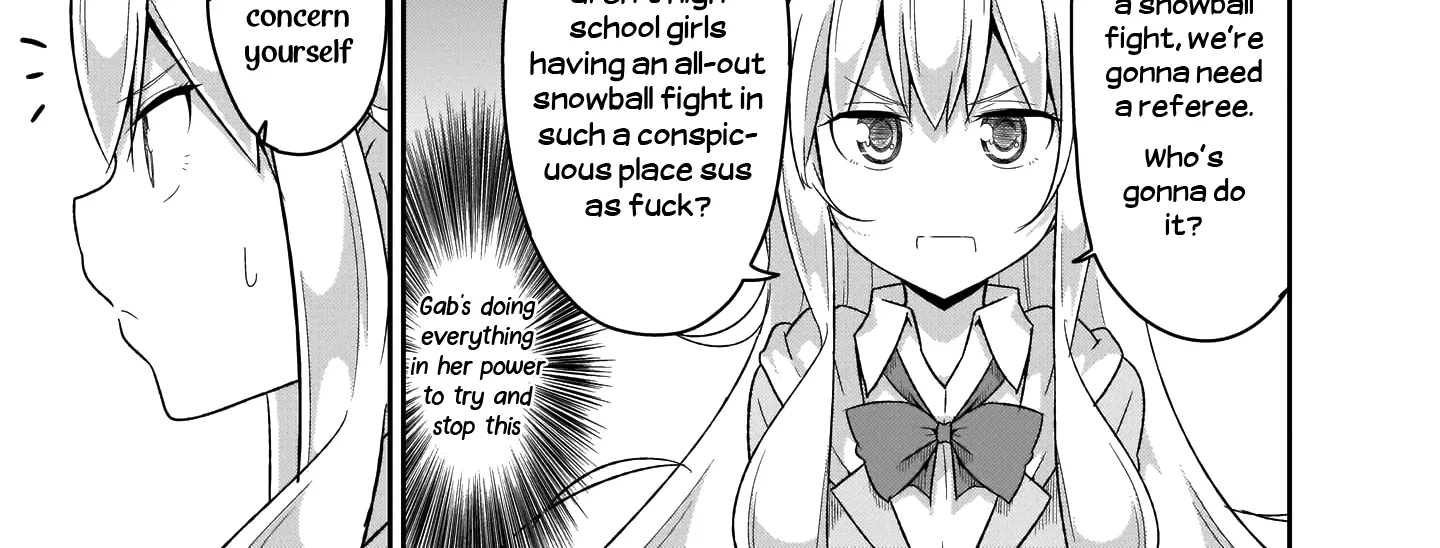 Gabriel Dropout Zinmanga X Chapter 91 Page 19