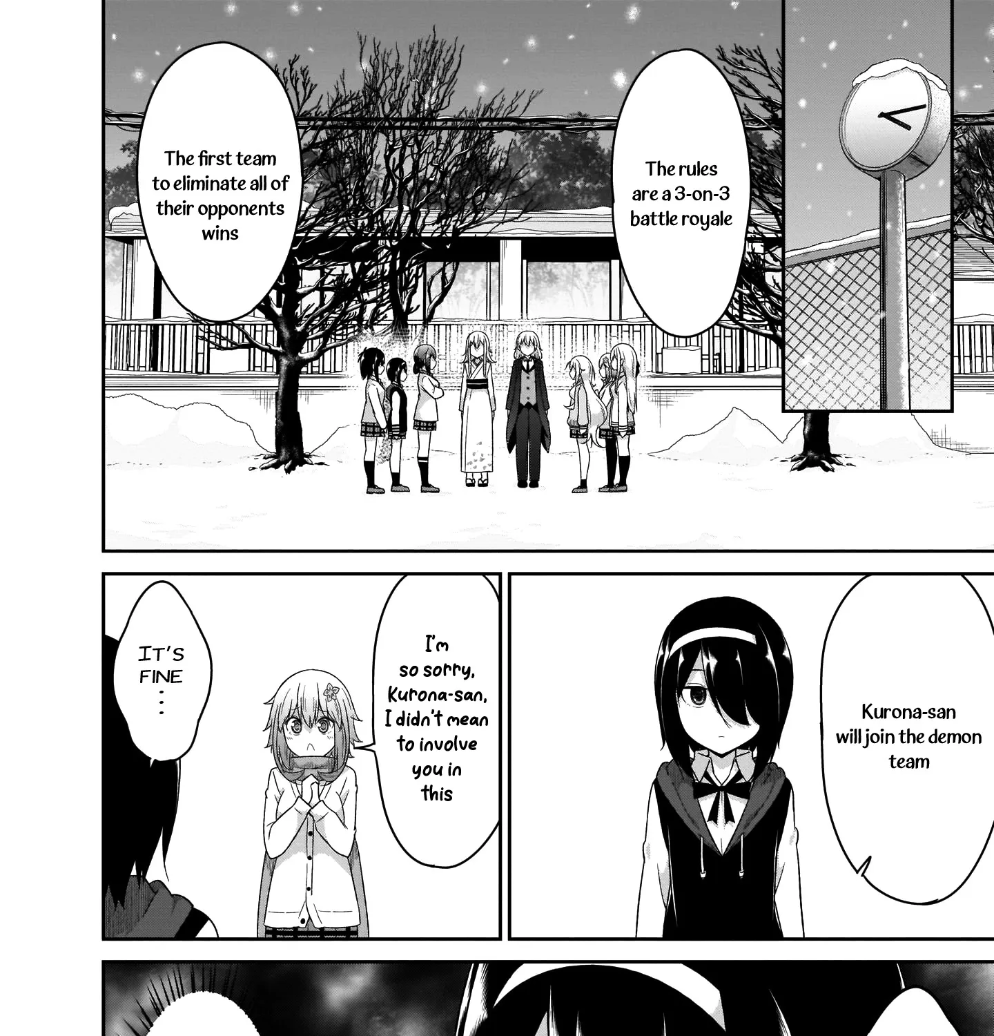 Gabriel Dropout Zinmanga X Chapter 91 Page 28
