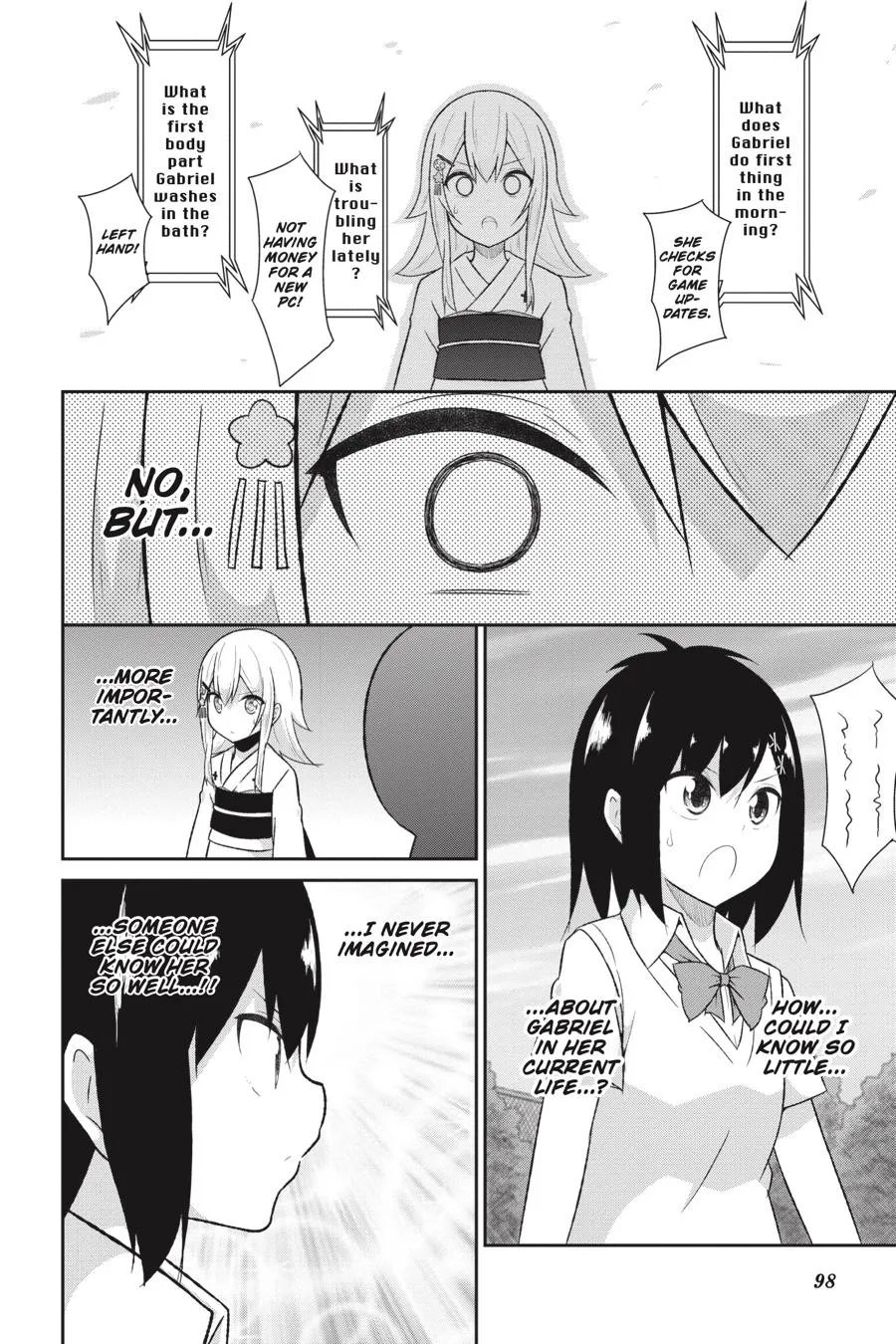 Gabriel Dropout Zinmanga X Chapter 62 Page 18