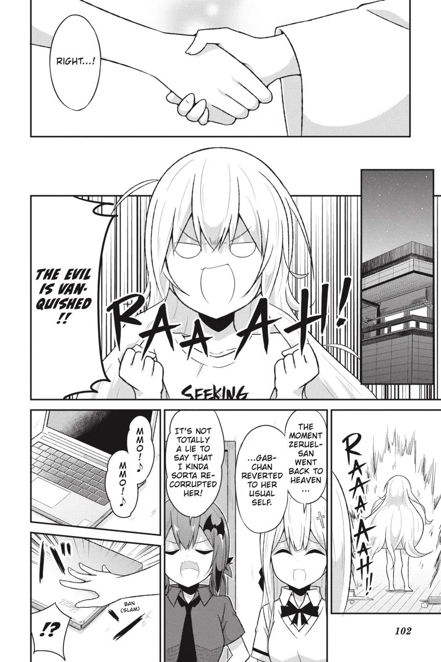 Gabriel Dropout Zinmanga X Chapter 62 Page 22