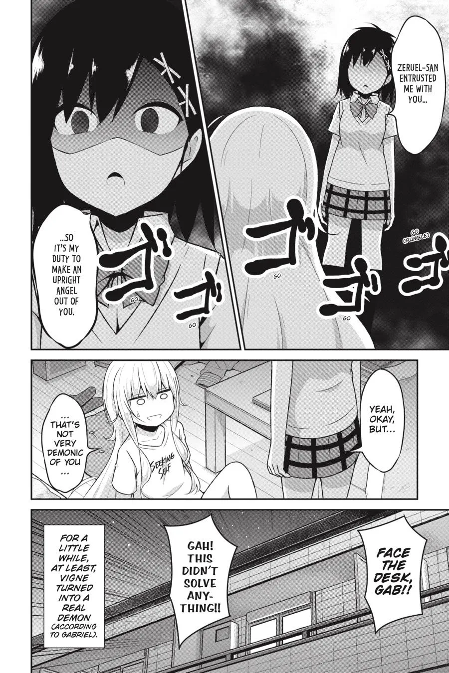 Gabriel Dropout Zinmanga X Chapter 62 Page 24