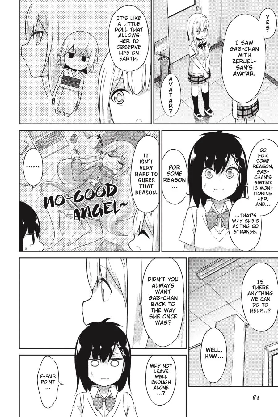 Gabriel Dropout Zinmanga X Chapter 61 Page 8