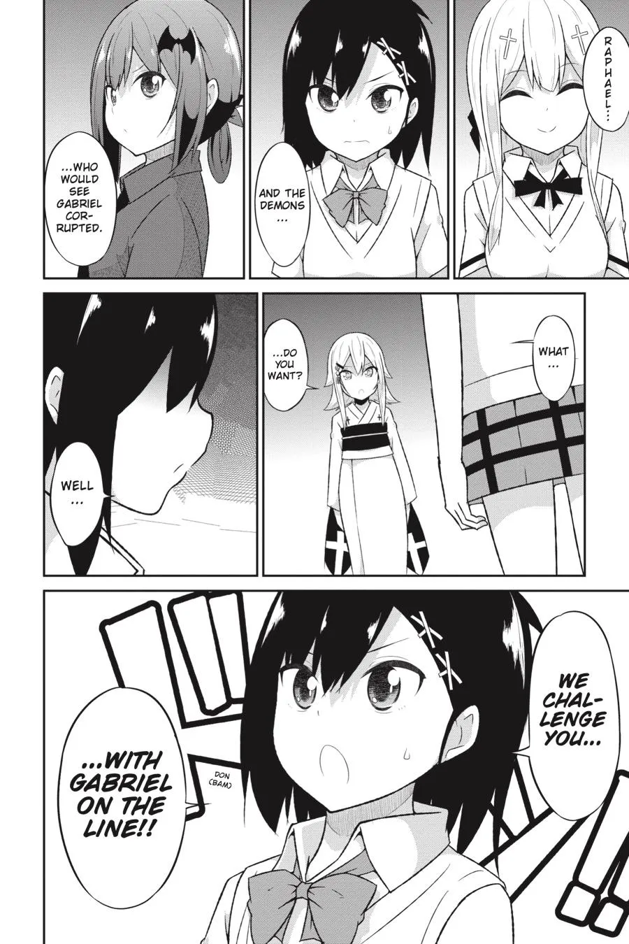 Gabriel Dropout Zinmanga X Chapter 61 Page 22