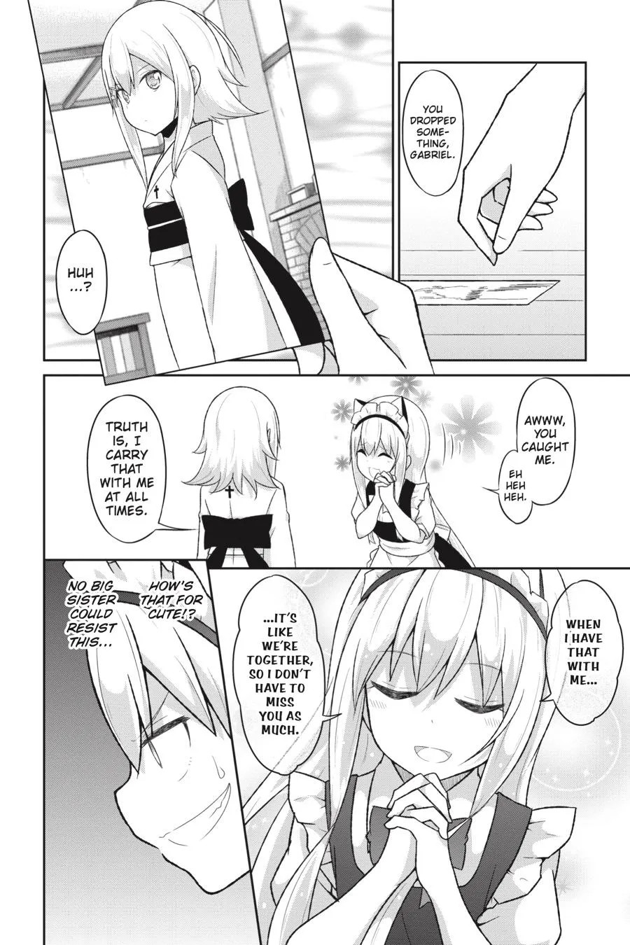 Gabriel Dropout Zinmanga X Chapter 60 Page 8