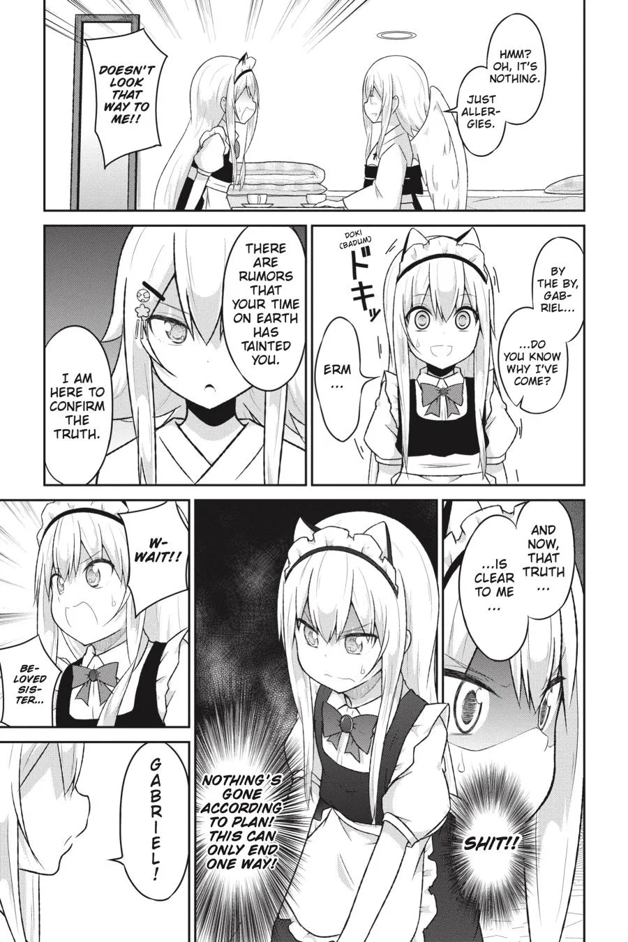 Gabriel Dropout Zinmanga X Chapter 60 Page 15