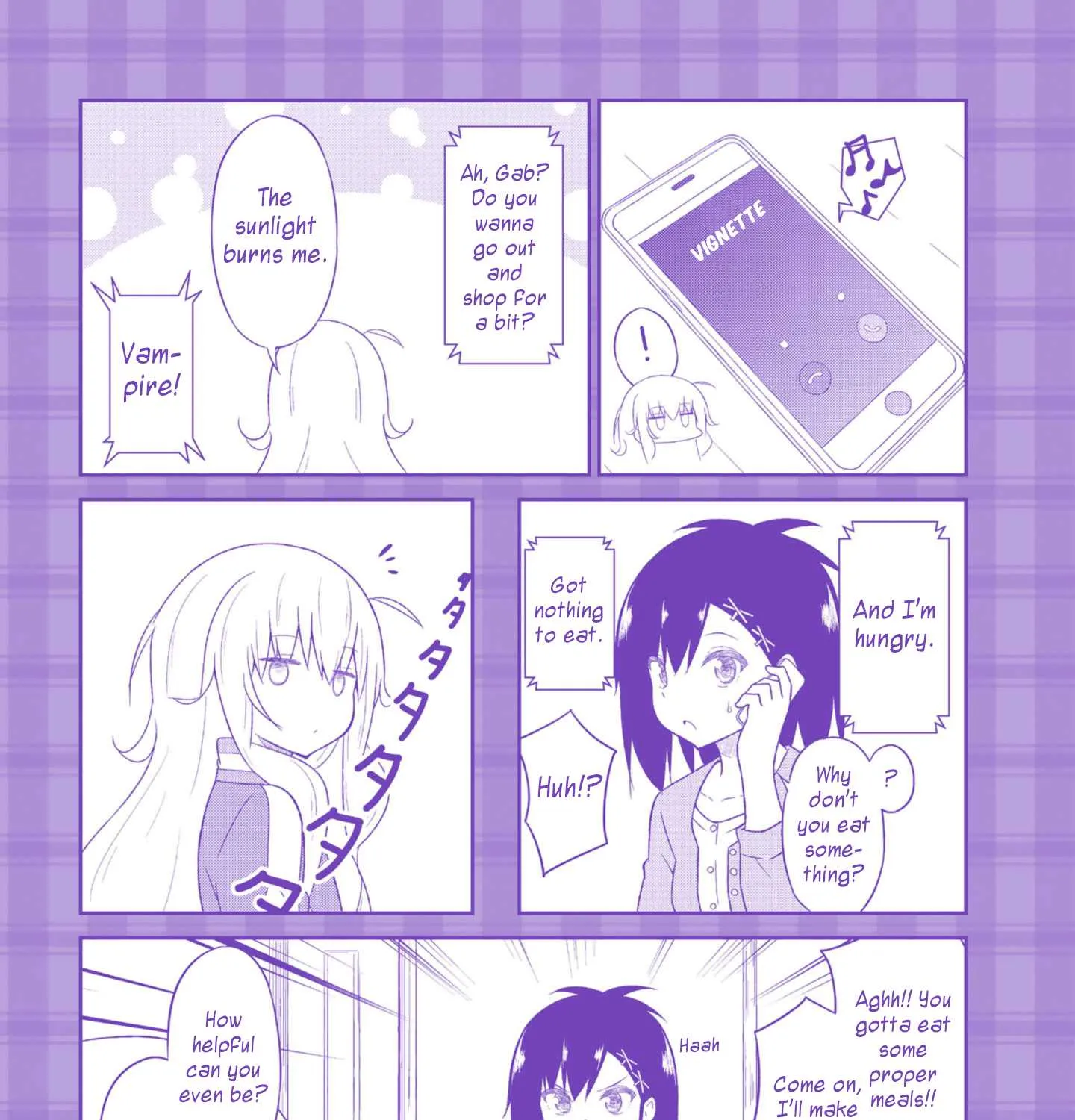 Gabriel Dropout Zinmanga X Chapter 37.5 Page 13