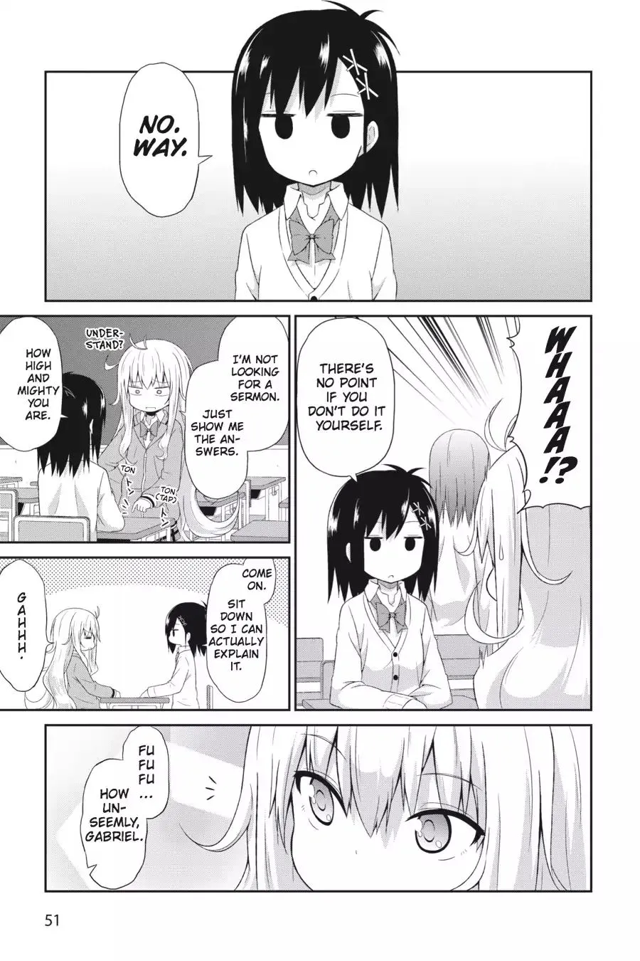Gabriel Dropout Zinmanga X Chapter 3 Page 13