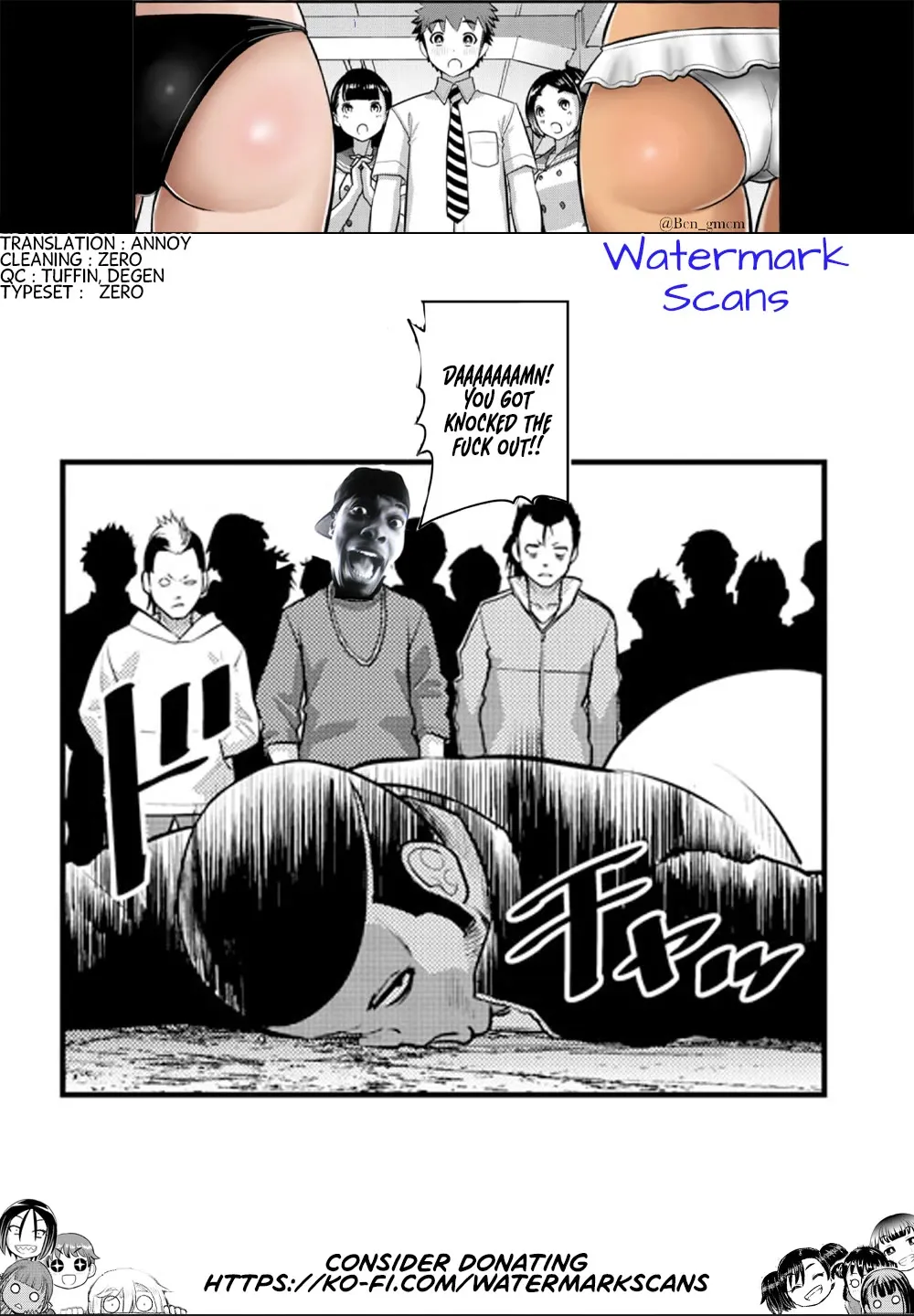 Yankee Jk Kuzuhana-Chan Zinmanga X Chapter 205 Page 21