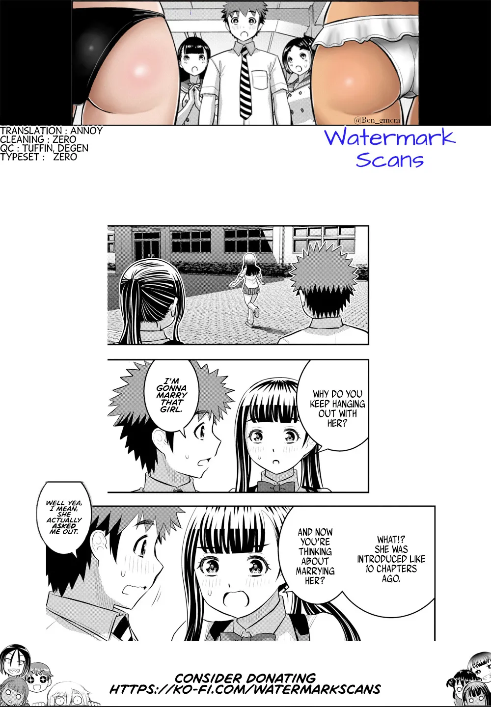 Yankee Jk Kuzuhana-Chan Zinmanga X Chapter 196 Page 22