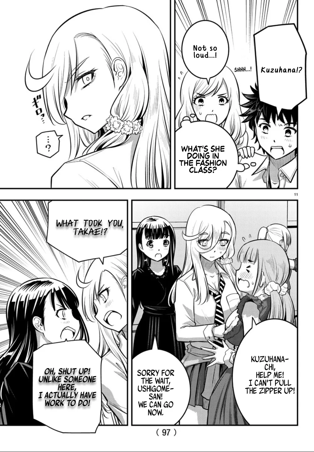 Yankee Jk Kuzuhana-Chan Zinmanga X Chapter 36 Page 12