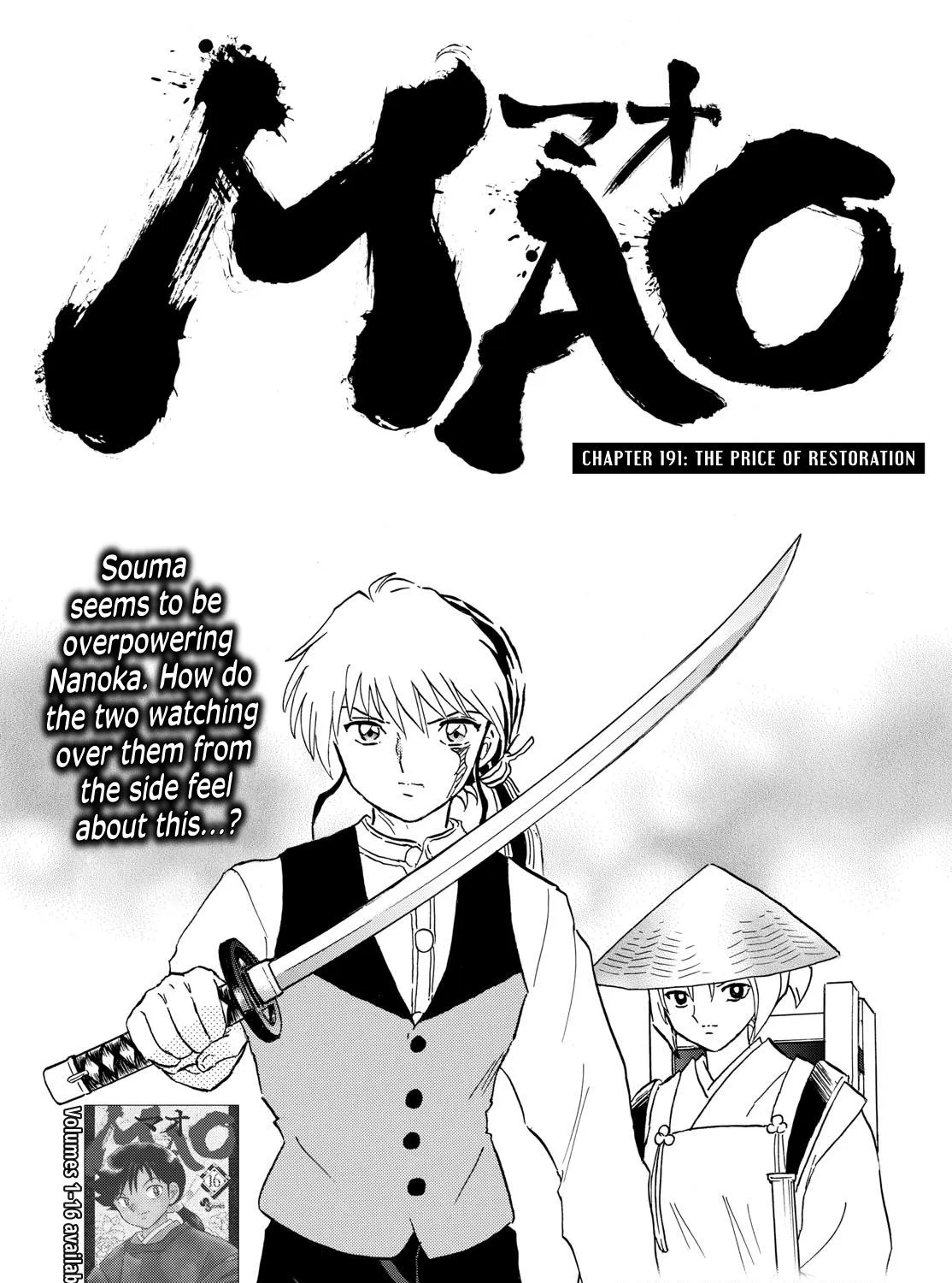 Mao Zinmanga X Chapter 191 Page 1