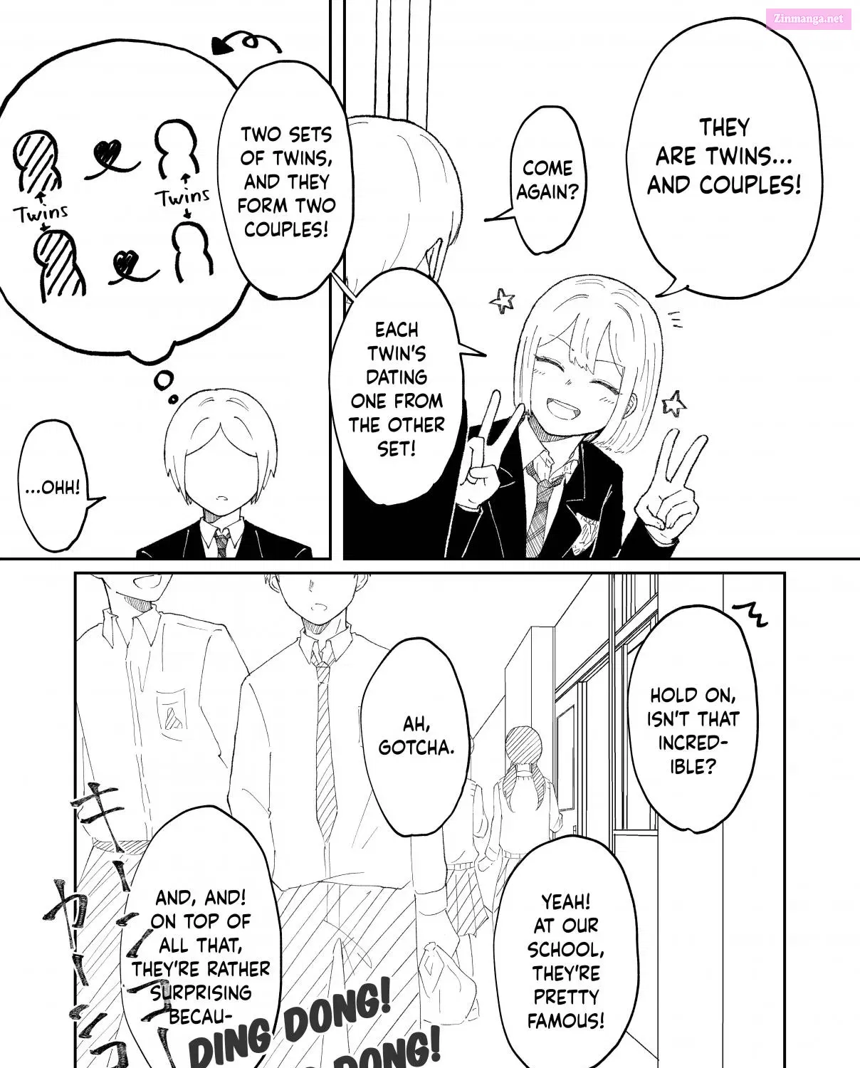 Futago To Futago Zinmanga X Chapter 1 Page 9