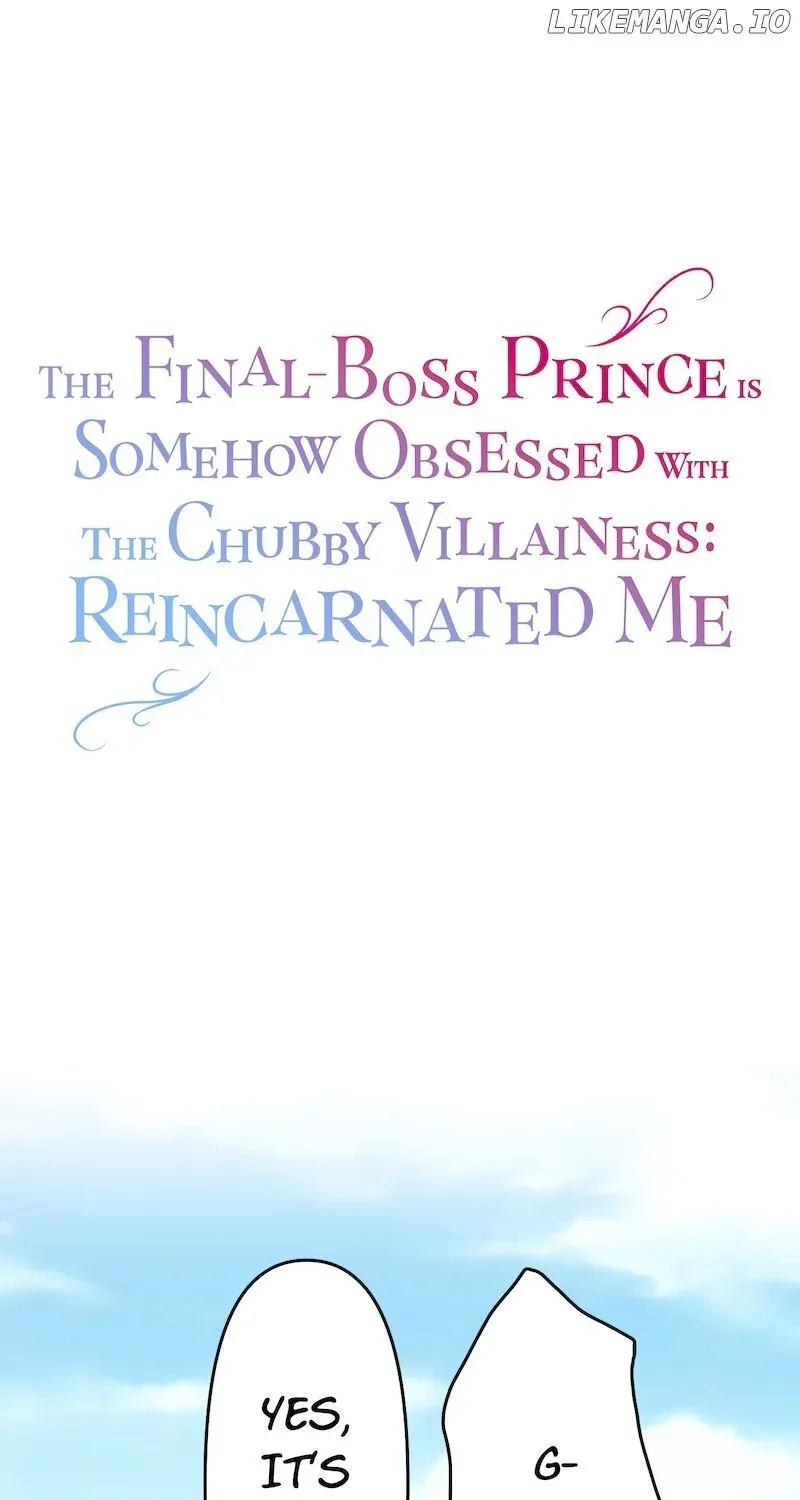 The Final-Boss Prince is Somehow Obsessed with the Chubby Villainess: Reincarnated Me Zinmanga X Chapter 3 Page 1
