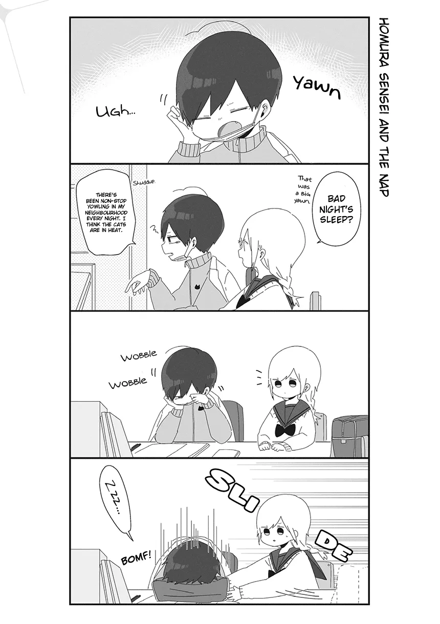 Homura Sensei is probably unpopular Zinmanga X Chapter 32 Page 1