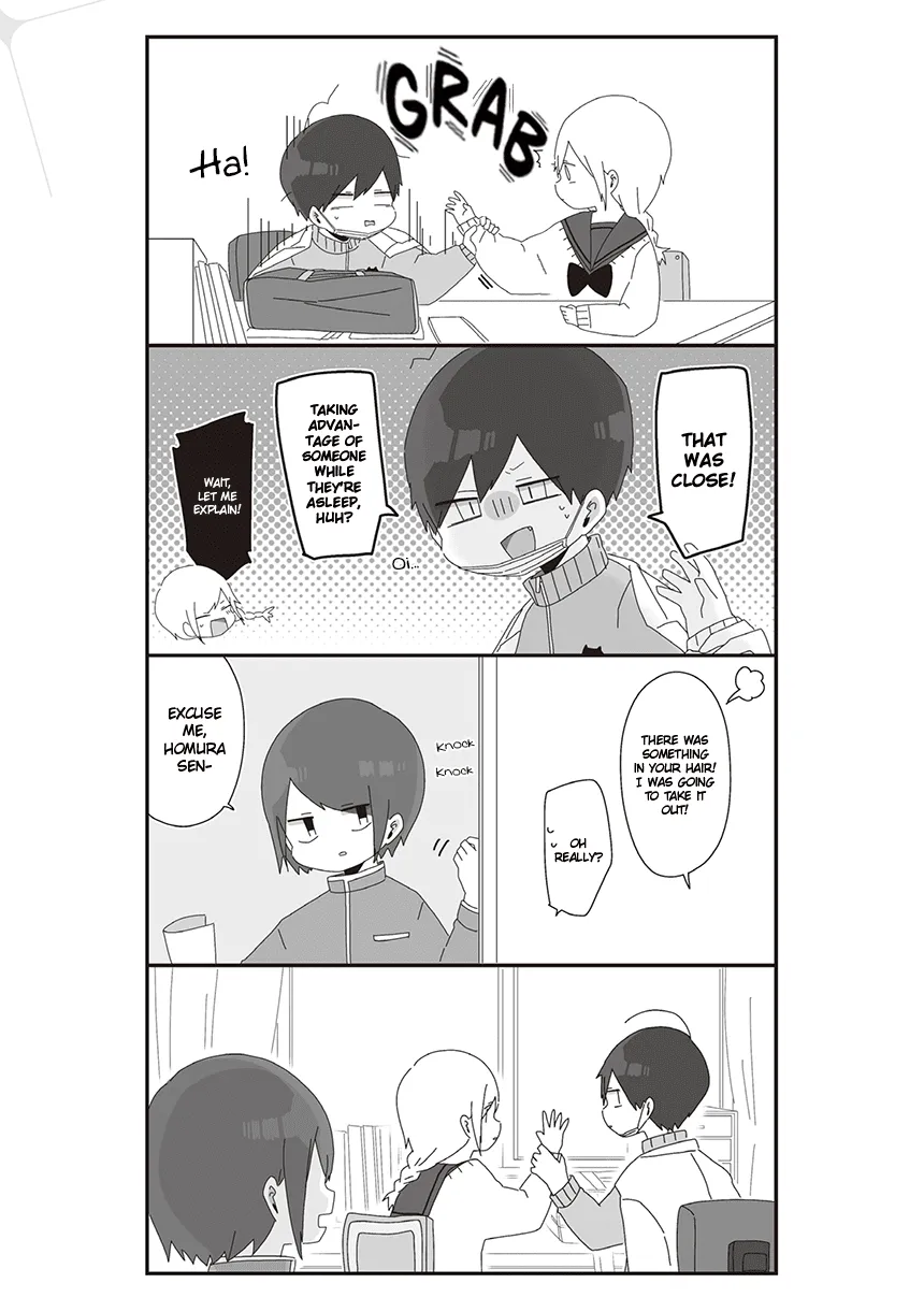 Homura Sensei is probably unpopular Zinmanga X Chapter 32 Page 3