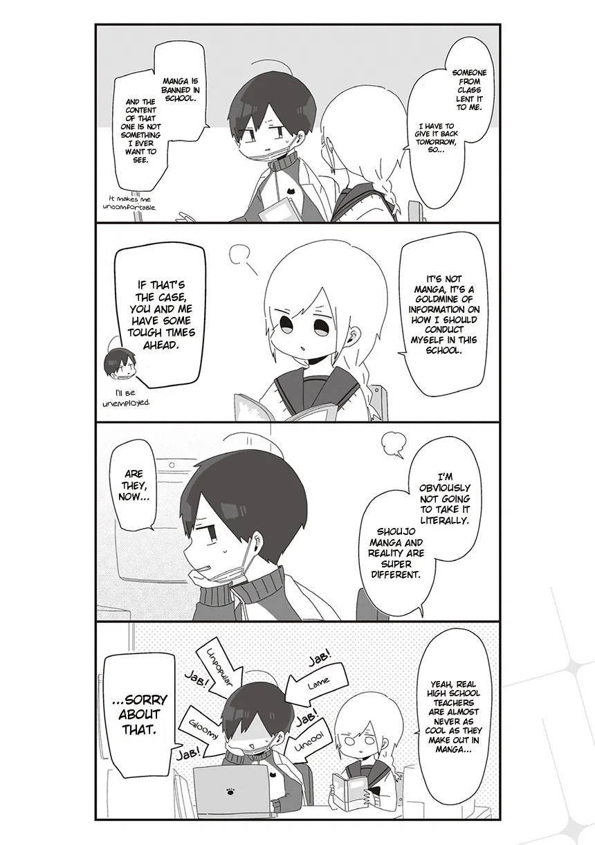 Homura Sensei is probably unpopular Zinmanga X Chapter 31 Page 2