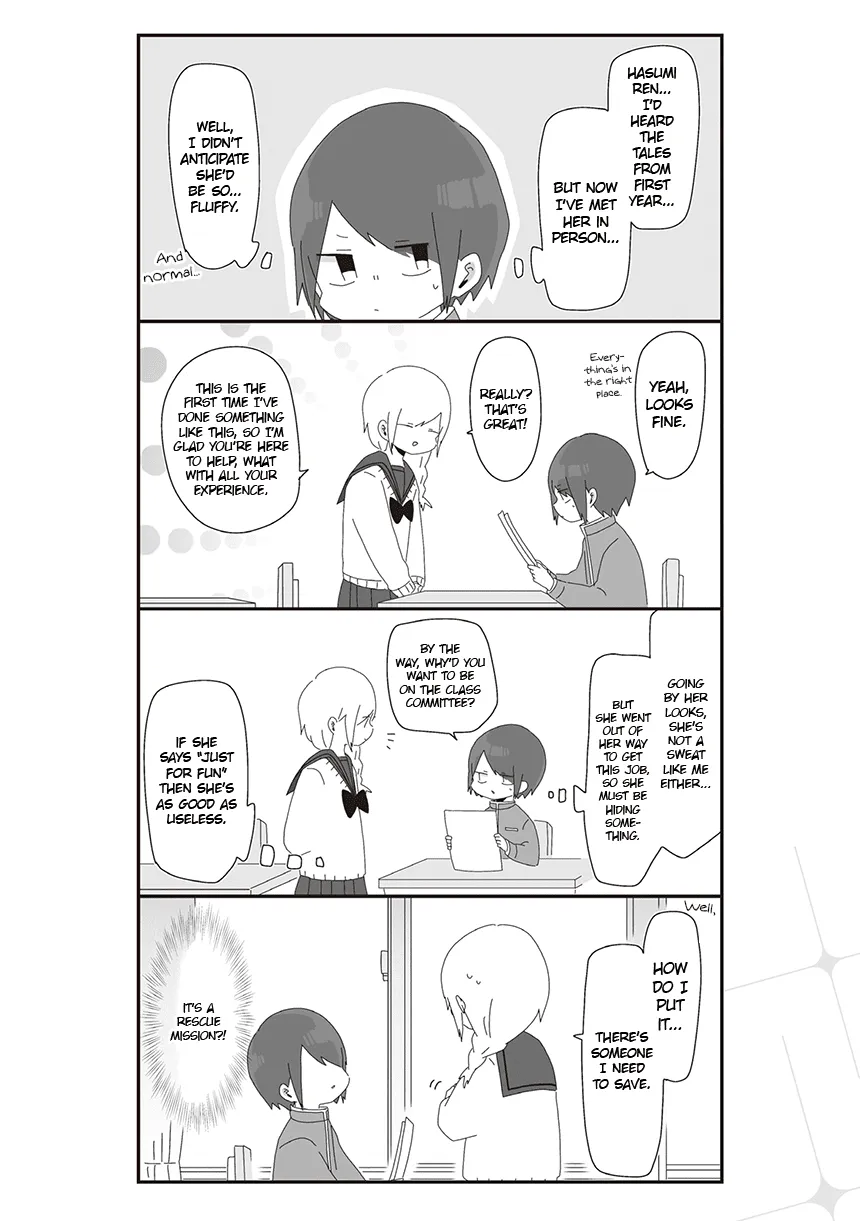 Homura Sensei is probably unpopular Zinmanga X Chapter 24 Page 2