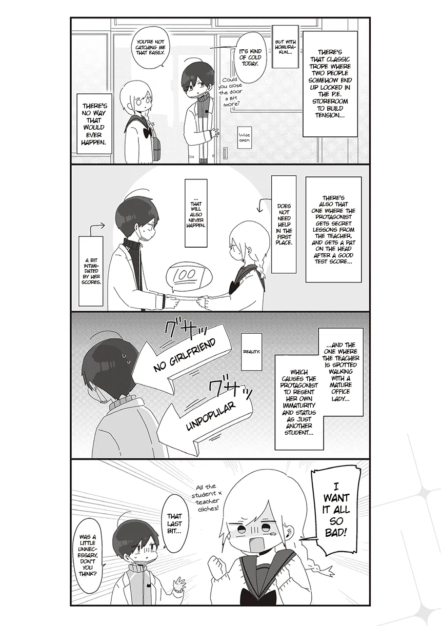 Homura Sensei is probably unpopular Zinmanga X Chapter 23 Page 2