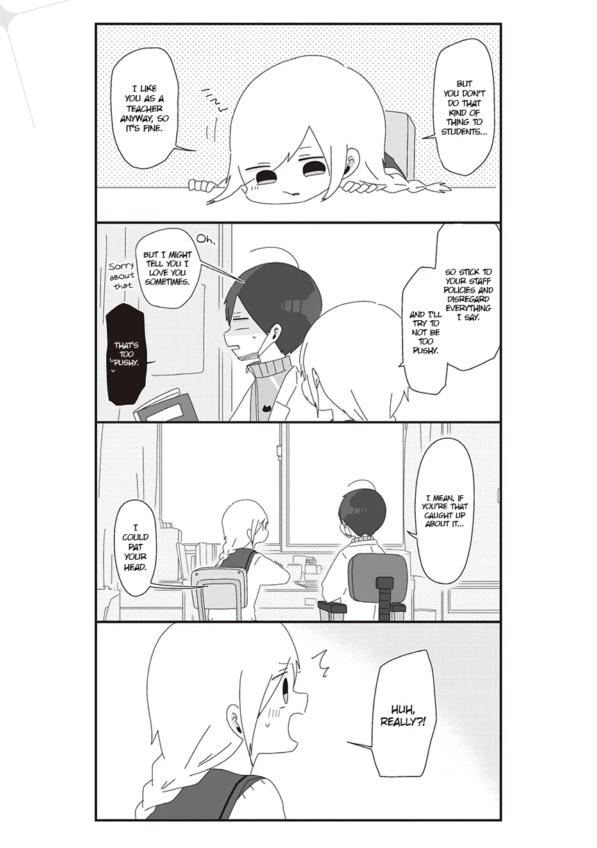 Homura Sensei is probably unpopular Zinmanga X Chapter 23 Page 3