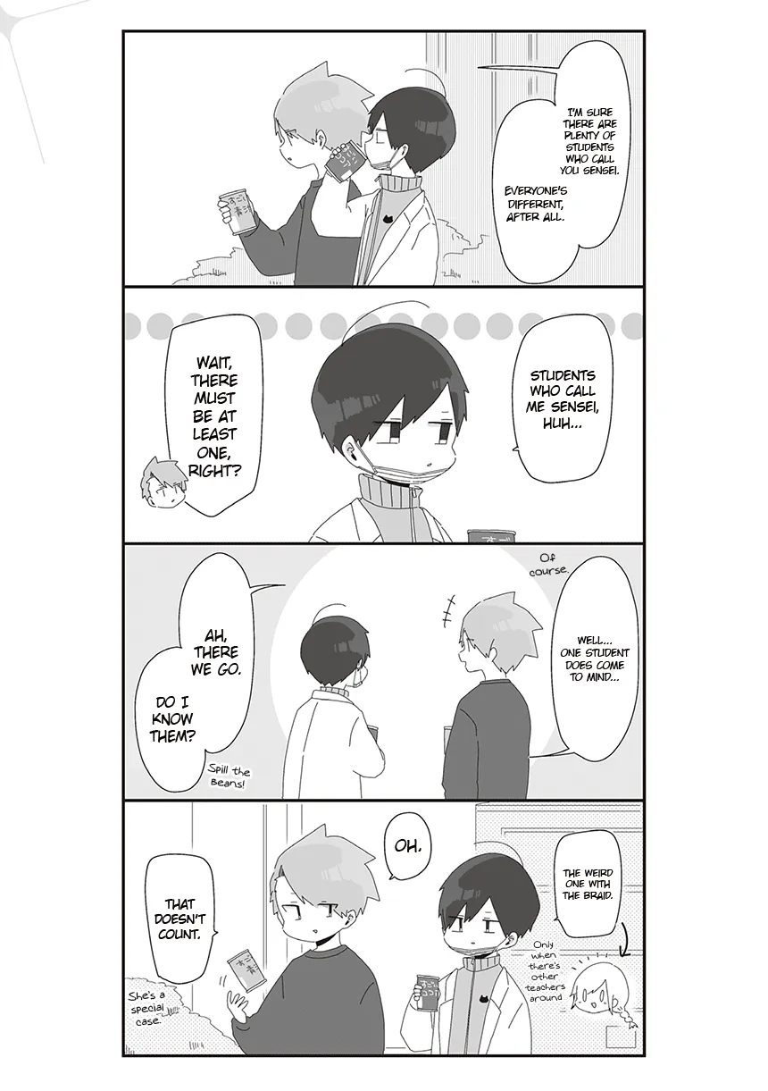 Homura Sensei is probably unpopular Zinmanga X Chapter 22 Page 3