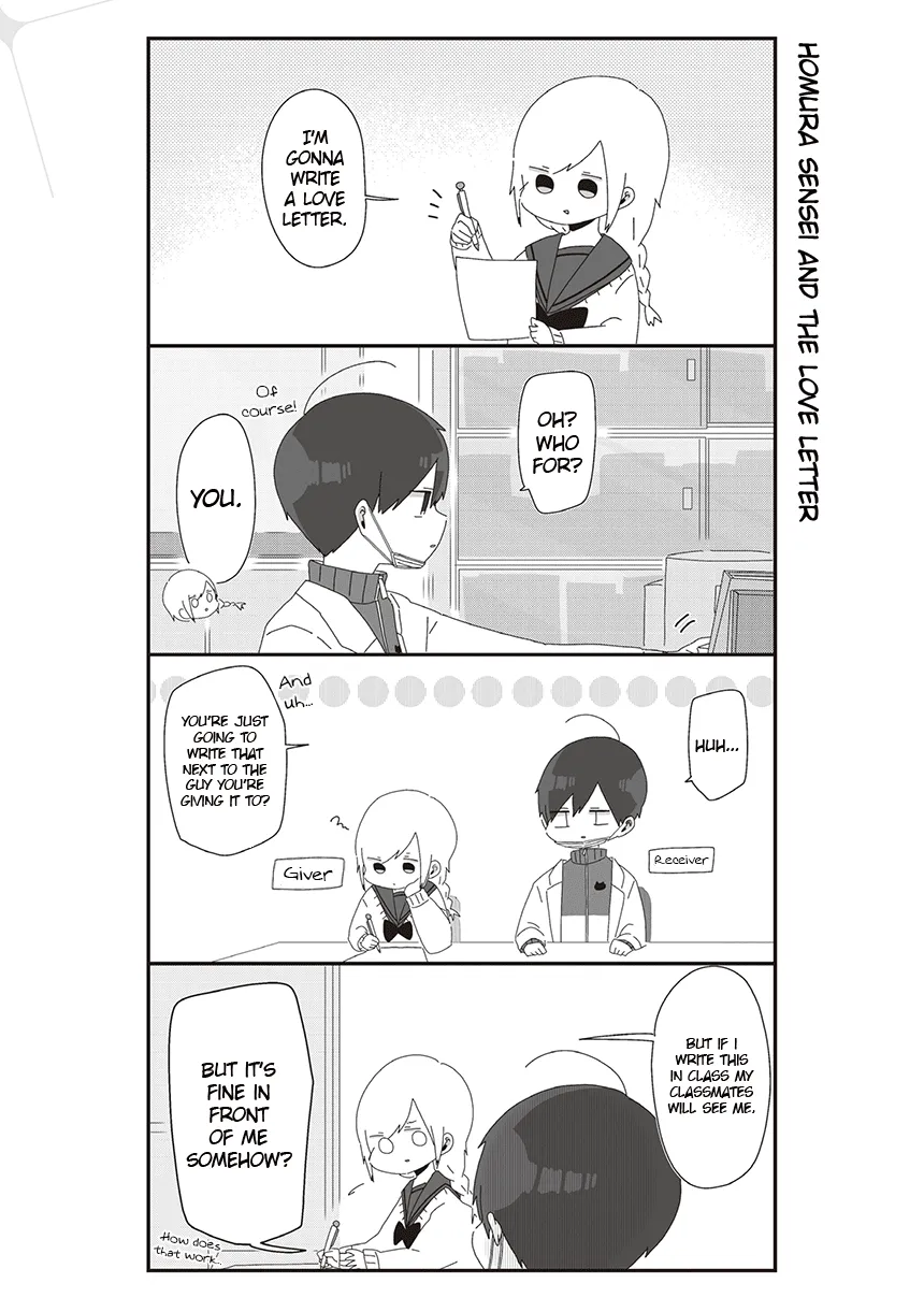Homura Sensei is probably unpopular Zinmanga X Chapter 21 Page 1