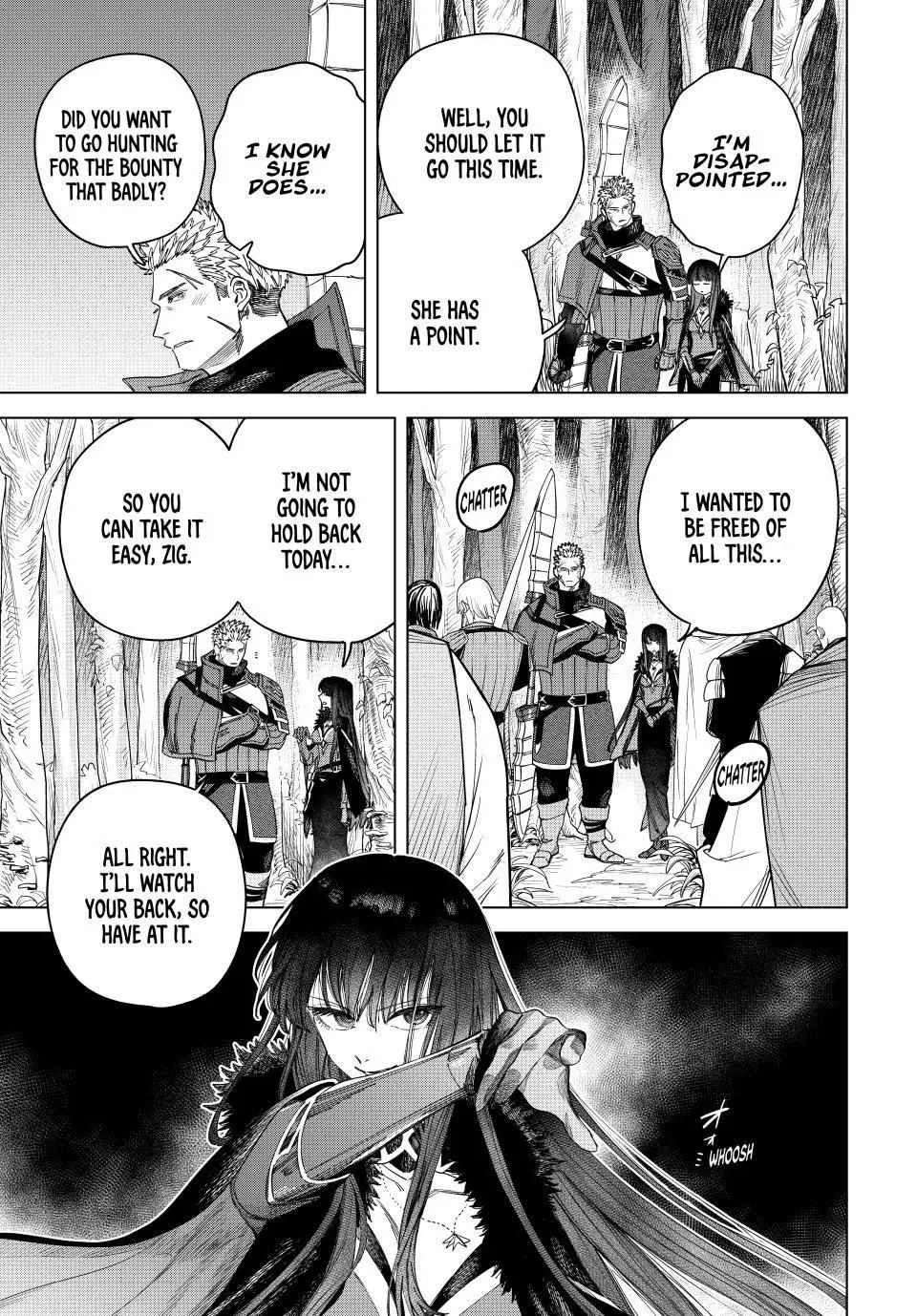 The Witch And The Mercenary Zinmanga X Chapter 35 Page 9