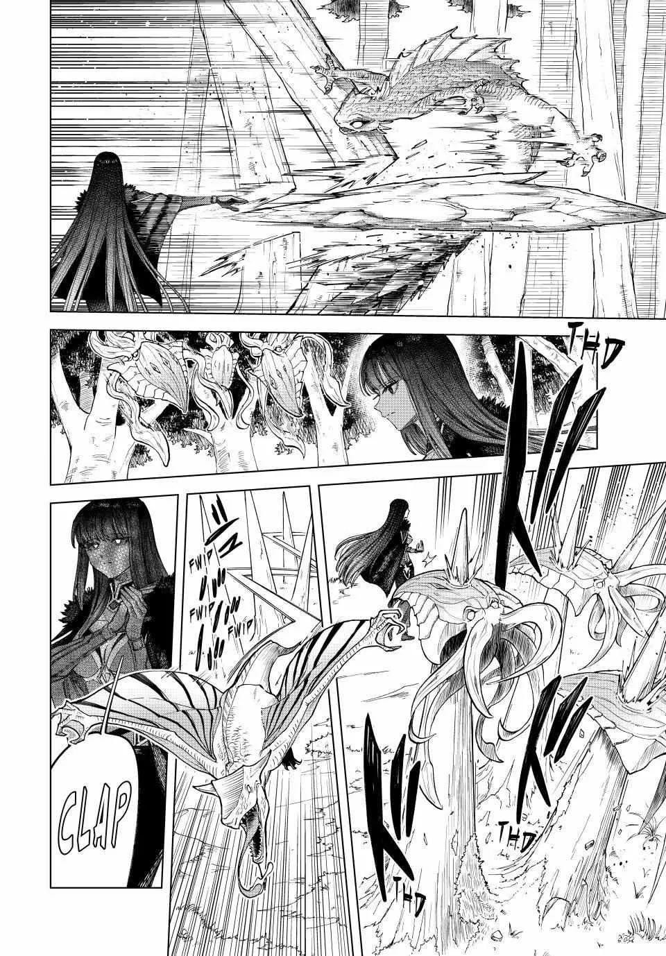 The Witch And The Mercenary Zinmanga X Chapter 35 Page 10