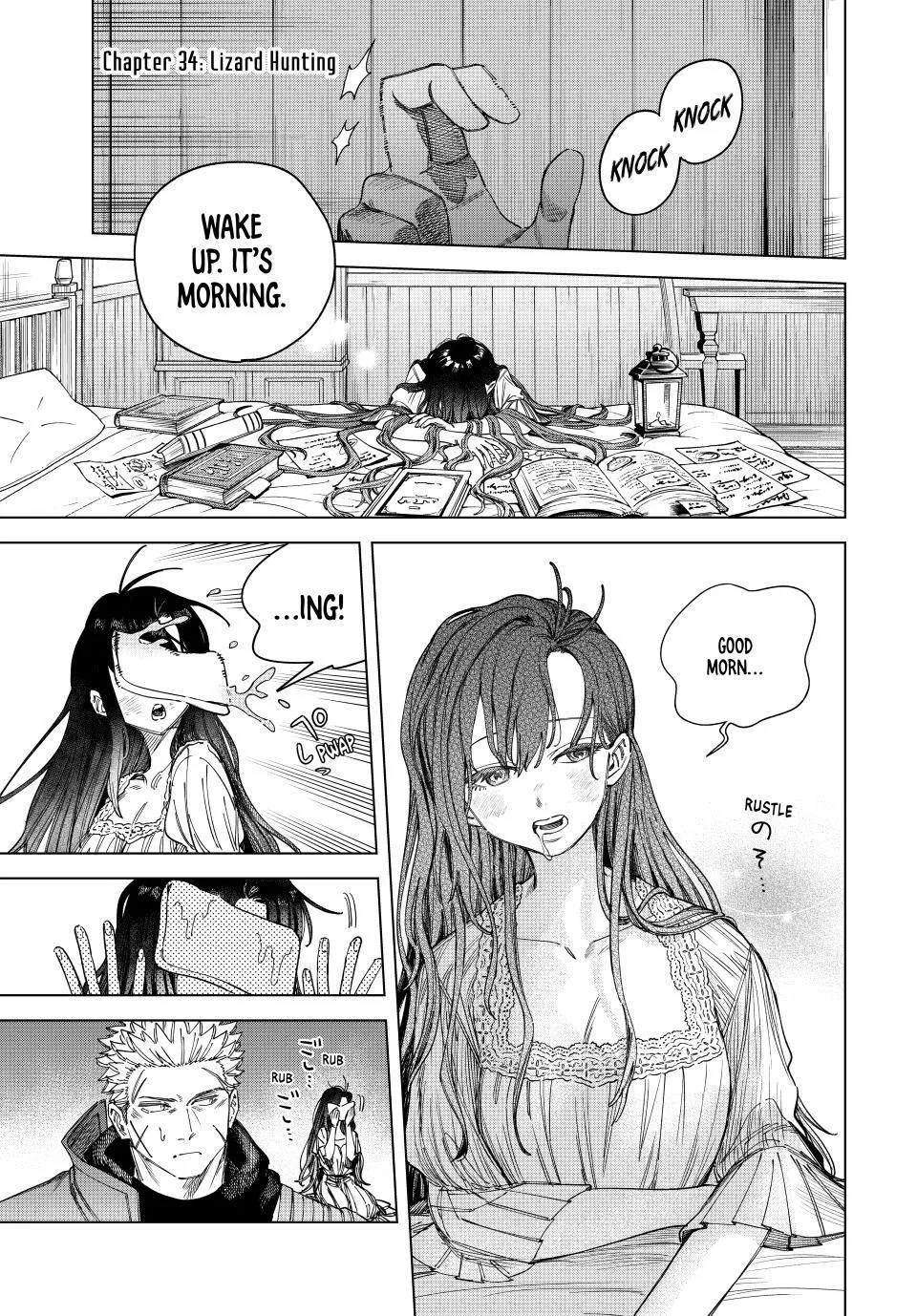 The Witch And The Mercenary Zinmanga X Chapter 34 Page 1