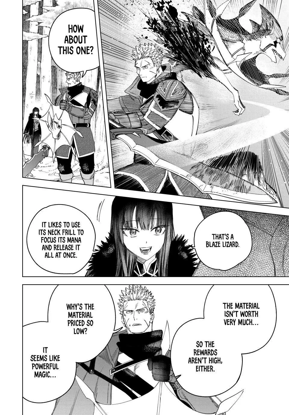 The Witch And The Mercenary Zinmanga X Chapter 34 Page 12