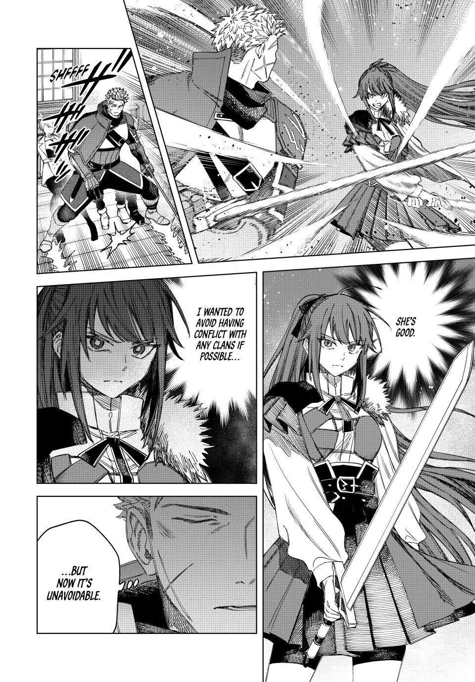 The Witch And The Mercenary Zinmanga X Chapter 32 Page 4