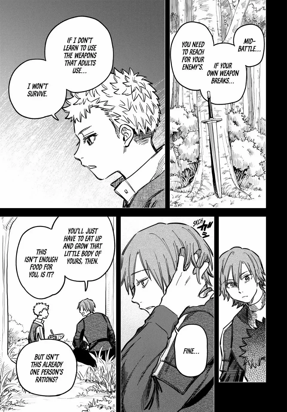 The Witch And The Mercenary Zinmanga X Chapter 21.1 Page 5