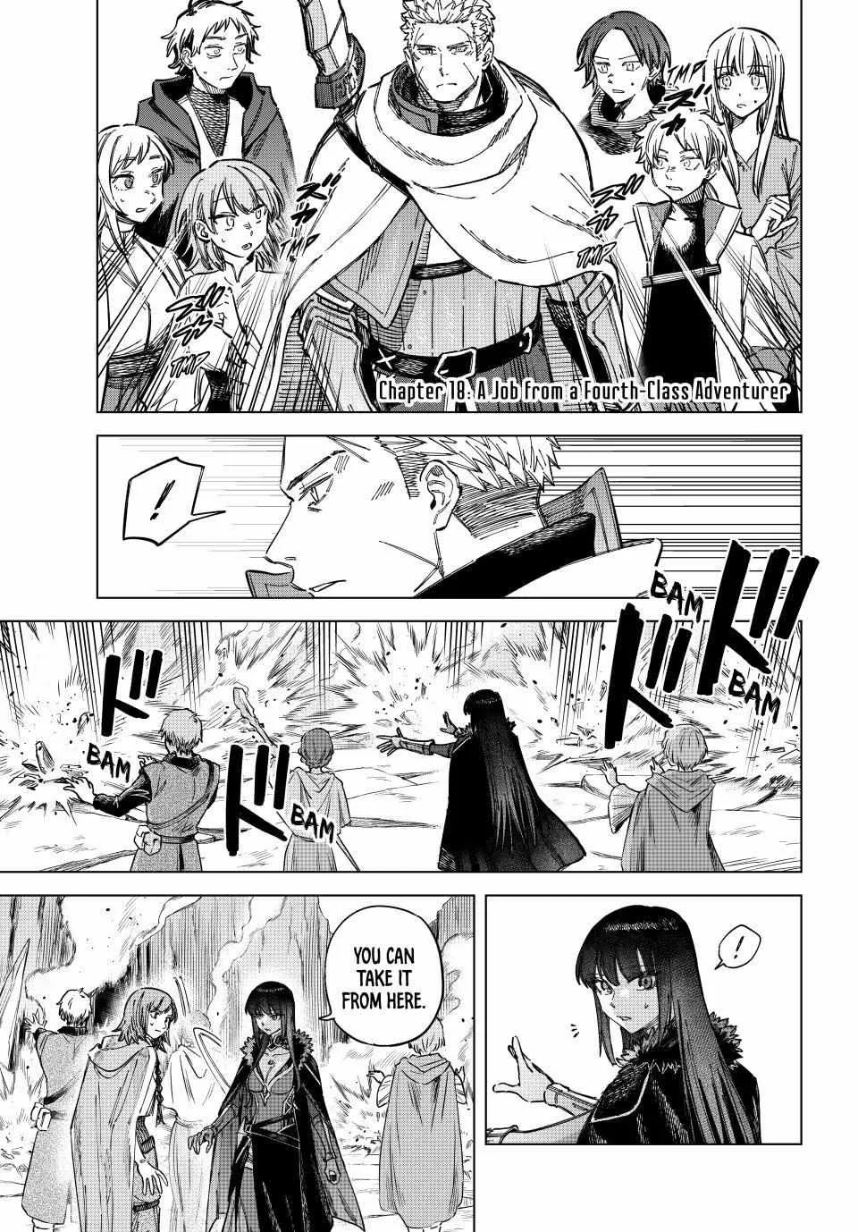The Witch And The Mercenary Zinmanga X Chapter 18.1 Page 1