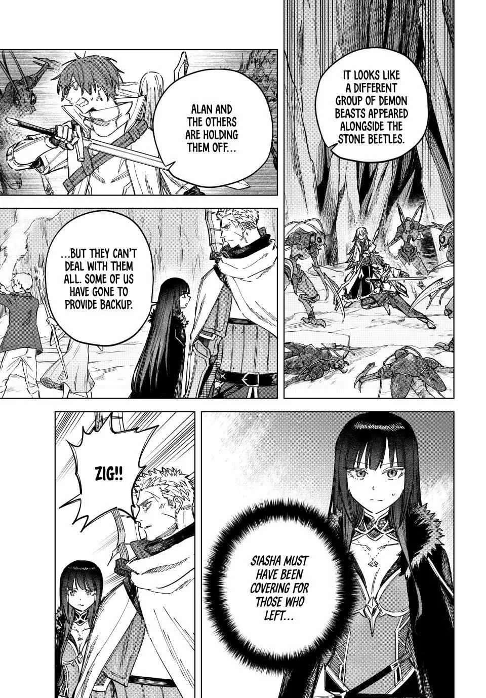 The Witch And The Mercenary Zinmanga X Chapter 18.1 Page 3